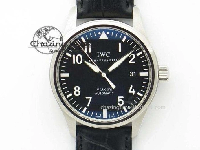 MIROTIME 0404 Practical Calatrava 5524 Pilot Travel Time SS GRF Blue Dial on Black Leather Strap A324 V 7107
